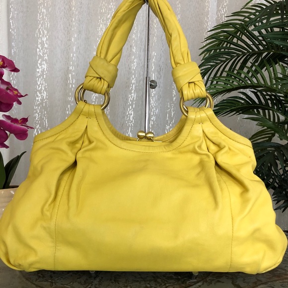 COACH PARKER KISSLOCK LEATHER SATCHEL 13437 - Picture 2 of 12